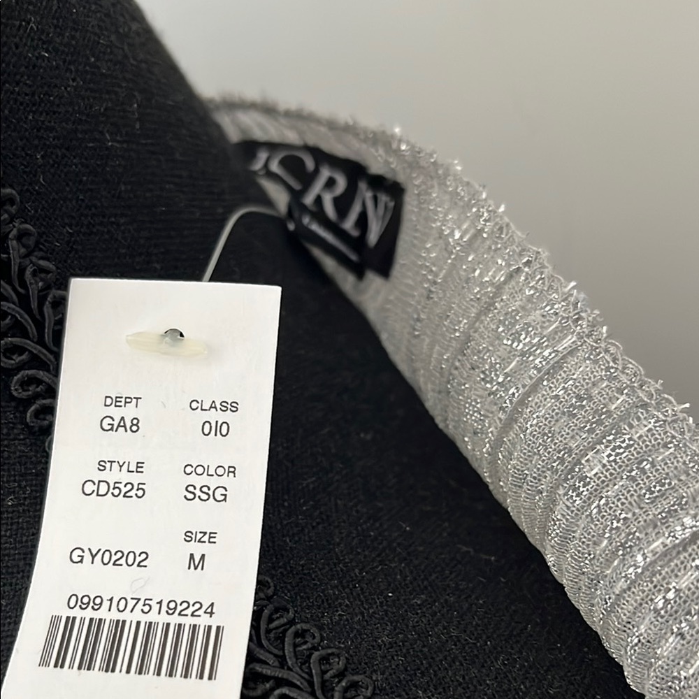 J. Crew Silver Metallic Blouse - Picture 5 of 7